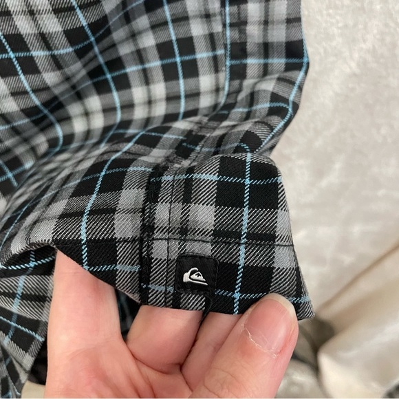 Quicksilver men’s plaid shorts skater grunge Y2K size 30 - Picture 6 of 7
